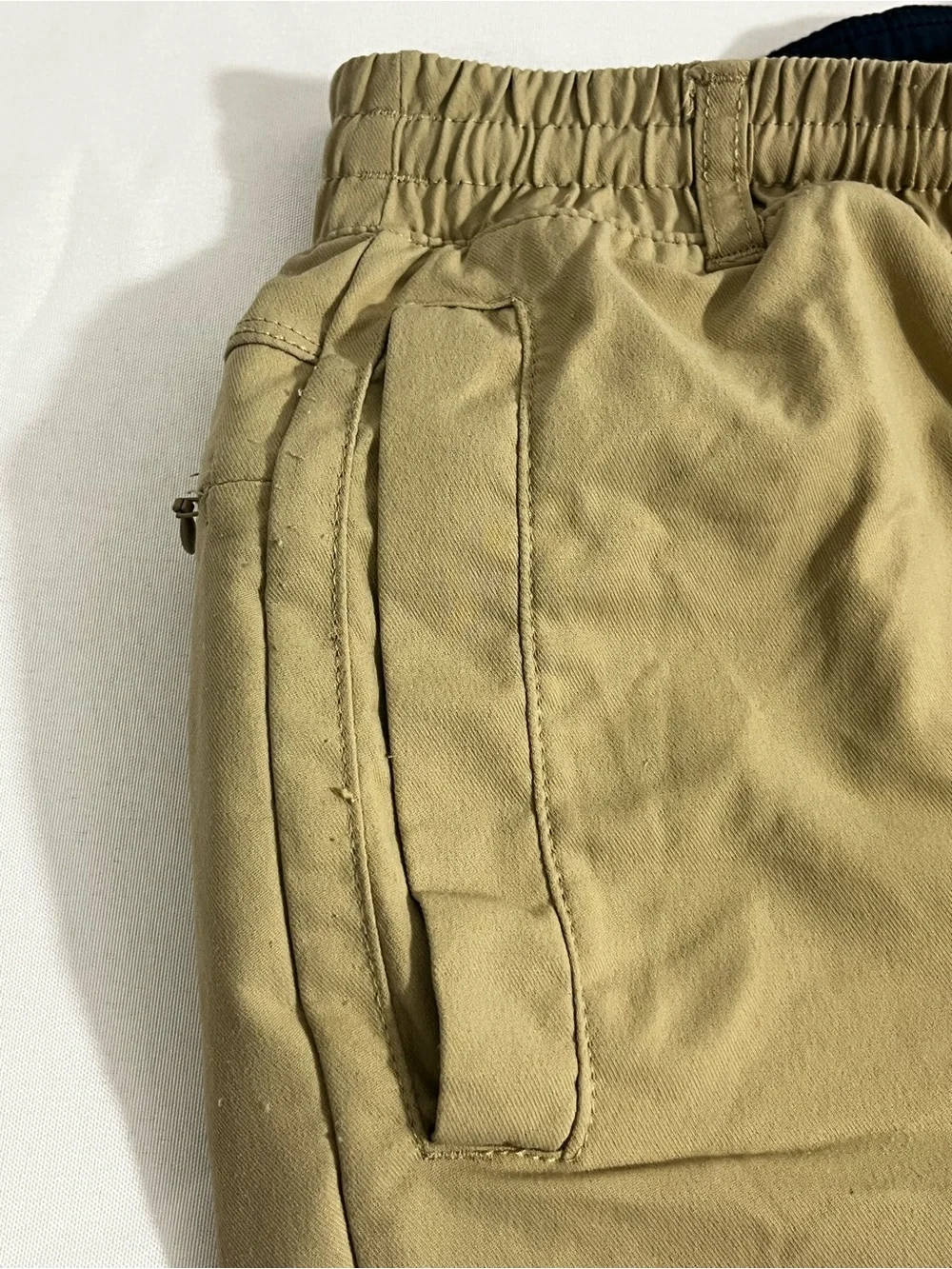 Birddogs Men's Khaki Shorts 6” Inseam - Medium - Lined Stretch